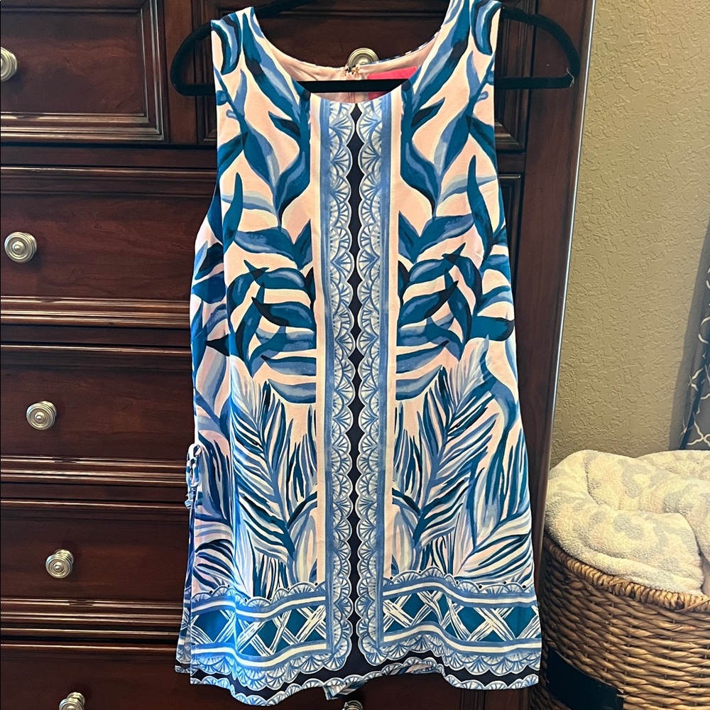 Lilly Pulitzer pink & blue romper